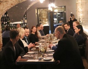 Latvijas Restorānu biedrība tiekas seminārā un Rīgas viesnīcas «Pullman Riga Old Town» pusdienās ar Ekonomikas ministru Viktoru Valaini 41