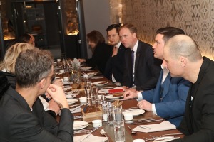Latvijas Restorānu biedrība tiekas seminārā un Rīgas viesnīcas «Pullman Riga Old Town» pusdienās ar Ekonomikas ministru Viktoru Valaini 43