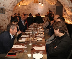 Latvijas Restorānu biedrība tiekas seminārā un Rīgas viesnīcas «Pullman Riga Old Town» pusdienās ar Ekonomikas ministru Viktoru Valaini 44