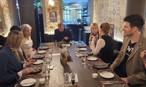 Latvijas Restorānu biedrība tiekas seminārā un Rīgas viesnīcas «Pullman Riga Old Town» pusdienās ar Ekonomikas ministru Viktoru Valaini 45