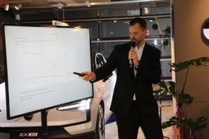 Autocentrs «Mūsa Motors Rīga» izsmalcinātā veidā prezentē jauno un elektrisko «Volvo EX30» 19