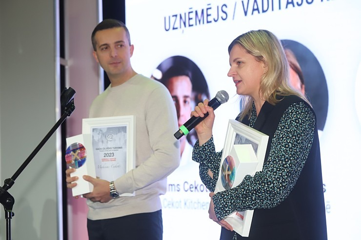 «GADA CILVĒKS TŪRISMĀ 2023» laureāti tiek apbalvoti tūrisma izstādē «Balttour 2024» 349742