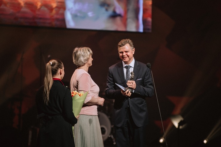Skati latgaliešu kultūras gada balvas «Boņuks 2023» pasniegšanu. Foto: Dagnija Bernāne / Latgales vēstniecība GORS 350487