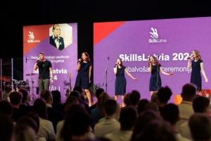 Konkursā SkillsLatvia 2024 noskaidroti Latvijas labākie jaunie profesionāļi. Foto: Toms Norde 5