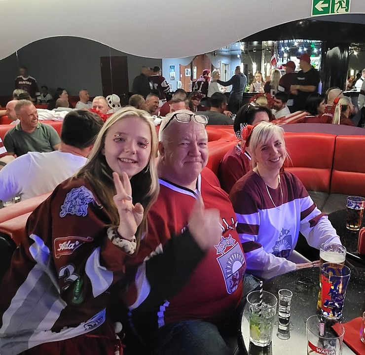 Hokeja galveno pilsētu Ostravu Čehijā iekaro 5000 fanu no Latvijas 353762