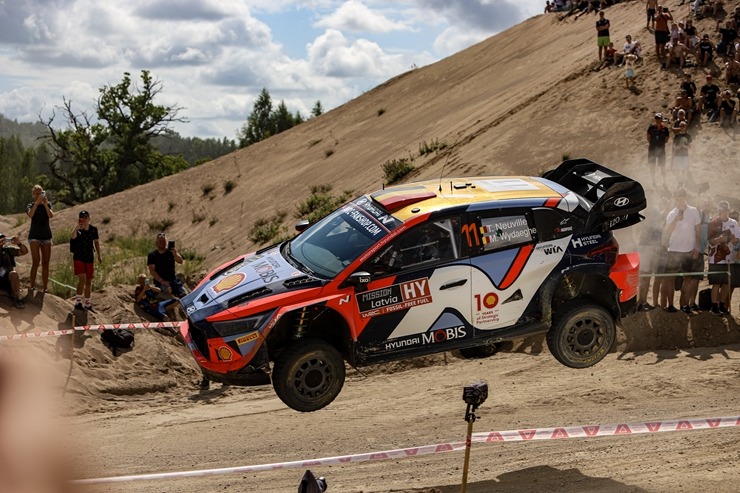 photo: Piedāvājam spilgtākos foto mirkļus no FIA pasaules rallija čempionāta (WRC) debijas Latvijā 