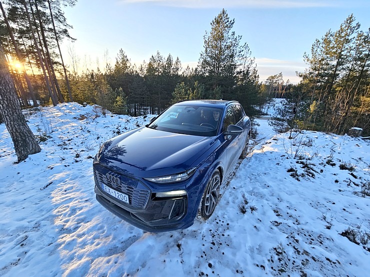 Ar 387 zirgspēku jaudīgo «Audi Q6 SUV e-tron» apceļojam Latviju 367788