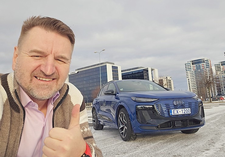 Ar 387 zirgspēku jaudīgo «Audi Q6 SUV e-tron» apceļojam Latviju 367753