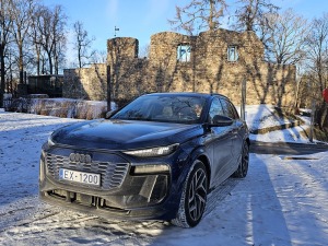 Ar 387 zirgspēku jaudīgo «Audi Q6 SUV e-tron» apceļojam Latviju 35