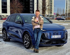 Ar 387 zirgspēku jaudīgo «Audi Q6 SUV e-tron» apceļojam Latviju 5