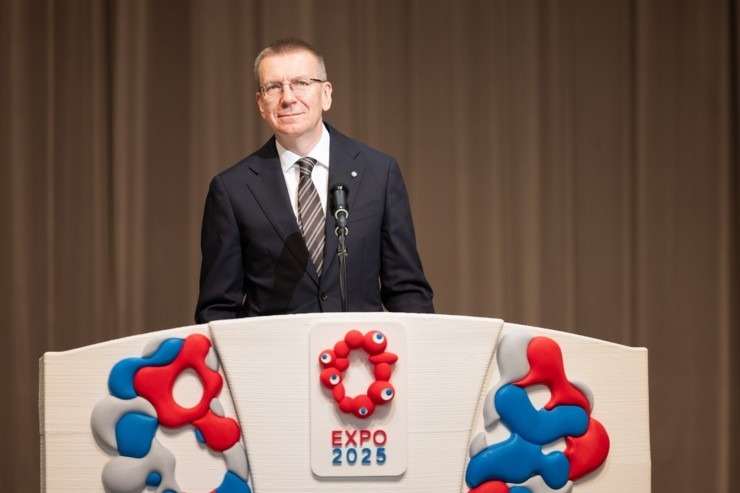 «EXPO 2025 Osaka» ietvaros Latvija prezentē savus inovatīvos sasniegumus. Foto: Reinis Oliņš, Dāvis Jansons «EXPO 2025 Osaka» ietvaros Latvija prezentē savus inovatīvos sasniegumus. Foto: Reinis Oliņš, Dāvis Jansons 371349