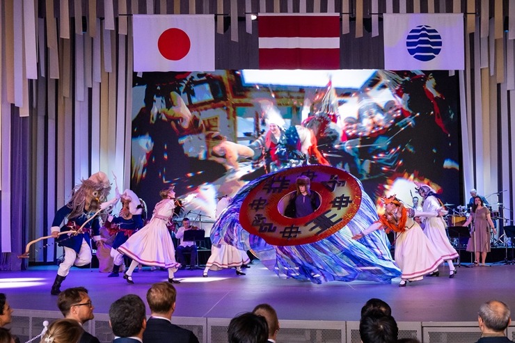 «EXPO 2025 Osaka» ietvaros Latvija prezentē savus inovatīvos sasniegumus. Foto: Reinis Oliņš, Dāvis Jansons «EXPO 2025 Osaka» ietvaros Latvija prezentē savus inovatīvos sasniegumus. Foto: Reinis Oliņš, Dāvis Jansons 371368