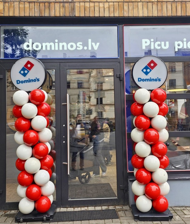 Rīgas «K. K. fon Stricka villas» tuvumā atver jaunu «Dominos Pizza» picēriju 372357