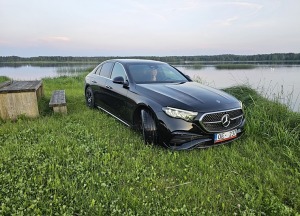 Sadarbībā ar auto nomu «SIXT Latvija» un «Mercedes-Benz E 200 Sedan» apceļojam Latviju 13