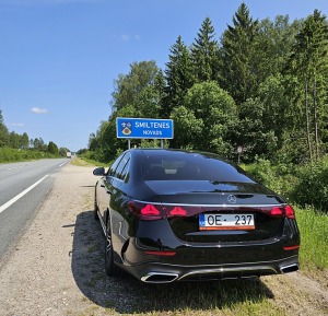 Sadarbībā ar auto nomu «SIXT Latvija» un «Mercedes-Benz E 200 Sedan» apceļojam Latviju 3