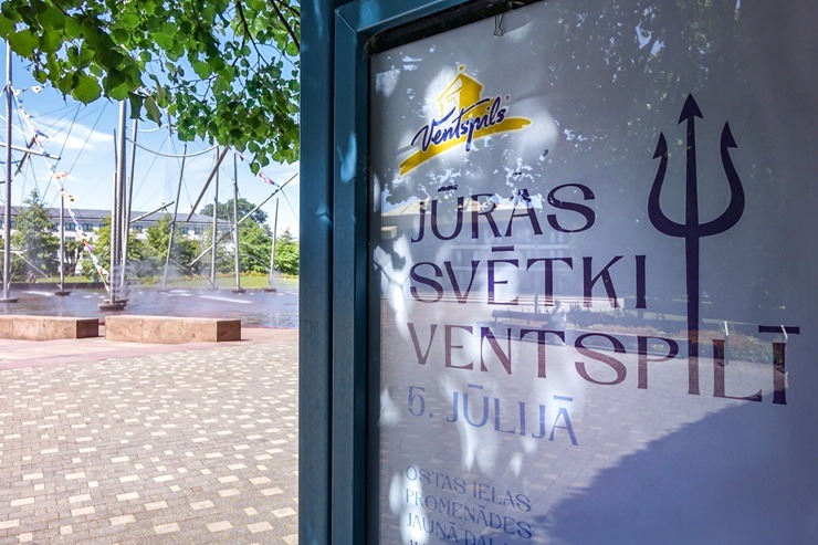 Ventspils saposta Jūras svētkiem un gaida viesus -