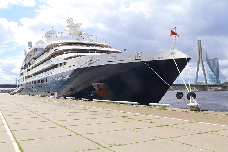 Rīgā pirmo reizi ienāk kompānijas «Ponant» piecu z