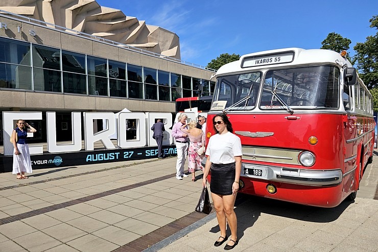 Retro autobusu festivāls - «Lux Express Latvia» at