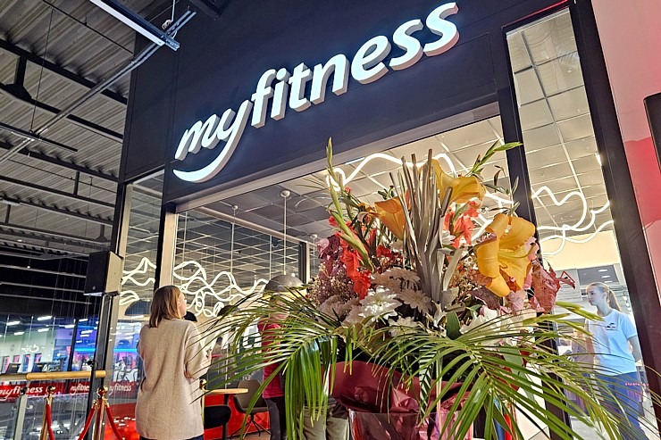 Rīgā svinīgi atklāj jaunu sporta klubu «MyFitness 