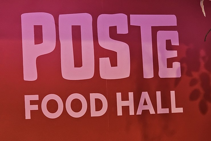 Tiek atklāta ēdināšanas zona « POSTe food hall » t