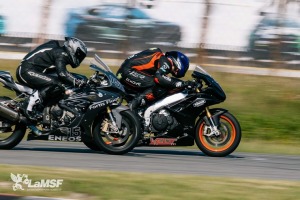 Somu motosportisti labo Biķernieku trases rekordu 13
