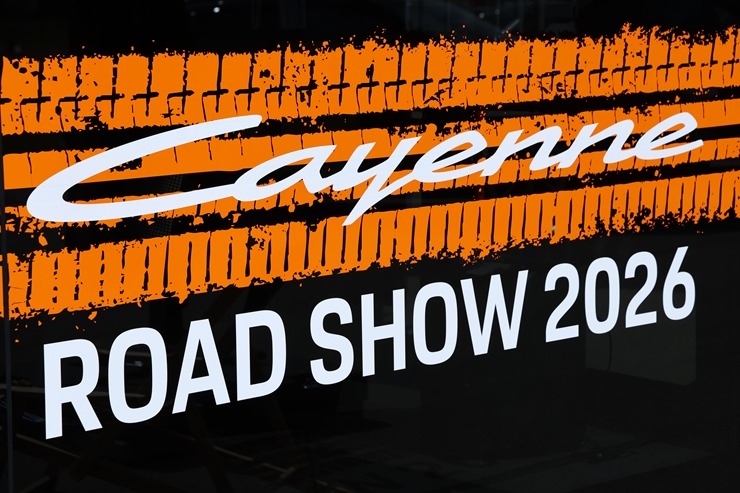 «Cayenne Road Show 2026» ietvaros dažādās trasēs i