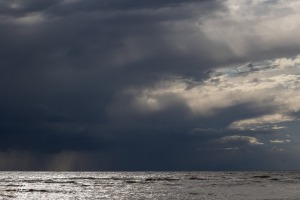 Saulkrasti. Kad lietus satiekas ar jūru - Foto