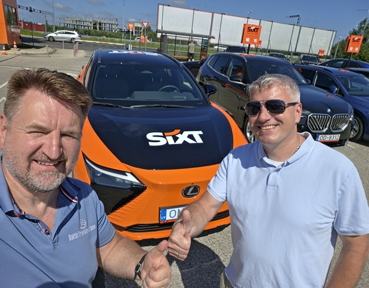 Apceļojam Latviju sadarbībā ar «SIXT Latvia» un «Lexus RZ 500e» (no 850 eiro mēnesī) 396082
