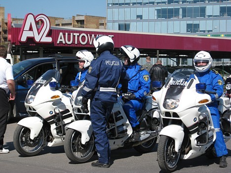 Motorizētā Latvijas policija 21922