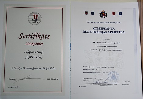 Lattur ir Latvijas Tūrisma aģentu asociācijas biedrs, kas ir labs garants augstai servisa kvalitātei 22424