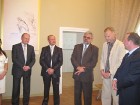 Izstādes oficiālais atklāšanas pasākums, kurā dalību ņēma daudzas Lietuvas valsts amatpersonas 8