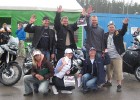 Uzvarētāji motociklu riepas ripināšanā 12