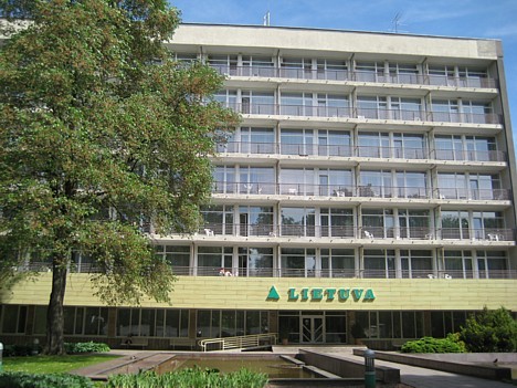 Kādreizējā sanatorija Lietuva, kas ir daļa no Spa Druskininkai, patlaban tiek modernizēta 23315