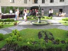 Viesnīcas Europa Royale Riga pagalms ļauj rīkot plašus svētkus 10