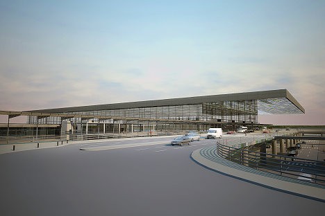 Attīstības projekts paredz lidostu vienlaikus funkcionālu, atvērtu un dinamisku, veidojot saspēli starp cilvēku, tehnoloģijām, kustību un pasauli 23740