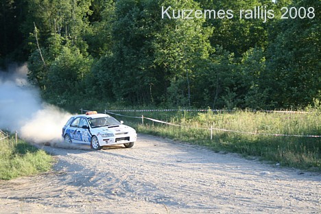 LMT Latvijas autorallija čempionāts tuvojas finiša taisnei – 4. un 5. jūlijā Liepājas pusē notika leģendārais rallijs „Kurzeme 2008”, kas ir ceturtais 23895