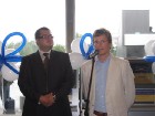 airBaltic korporatīvo komunikāciju viceprezidents Jānis Vanags priecājas, ka lidosta Rīga attīsta pakalpojumus, kas atvieglo reģistrācijas procesu lid 4