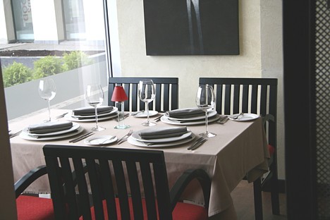 Gardu maltīti var ieturēt arī viesnīcas restorānā 27325