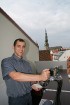 Viesmīlis Sergejs uz viesnīcas terases ļaus izjust Vecrīgas romantiku 14