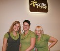 Ceļojumu aģentūras Vanilla Travel (Panorama Plaza) komanda - Elīna Lāce-Kalniņa, Guna Komkova un Anda Vītola 17