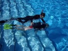 Tiem, kas tikai sāk interesēties par zemūdens niršanu, tiek piedāvāta apmācība un bezmaksas niršanas treniņi centrālajā baseinā 17