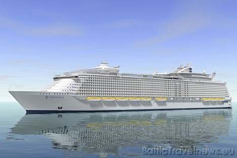 Kuģniecības Royal Caribbean Cruise Line jaunais kruīzu kuģis Oasis of the Seas, kas dosies 2009. gada 12.decembrī pirmajā braucienā, būs pasaulē lielā 29791