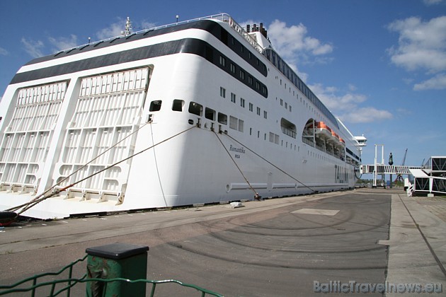 Sākot ar 2009.gada 8.maiju Tallink jaunais kruīzu prāmis Romantika kursēs maršrutā Rīga-Stokholma 33056