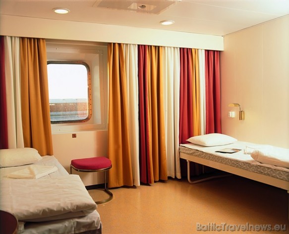 Komforta kajīte. Foto: Tallink.com 33096
