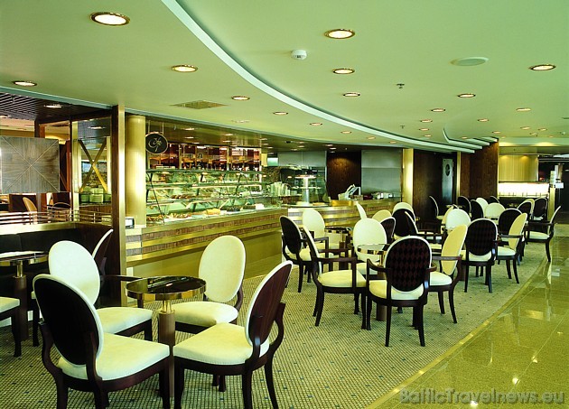 Prāmja kafejnīca. Foto: Tallink.com 33099