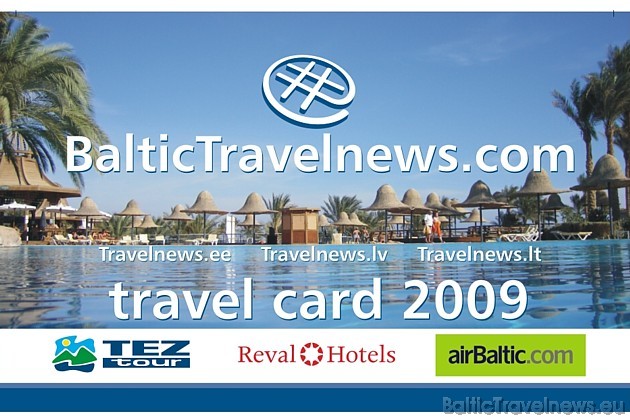 Baltijā lielākais tūrisma ziņu portāls BalticTravelnews.com sadarbībā ar partneriem tūroperatoru Tez Tour, lidsabiedrību airBaltic un viesnīcu tīklu R Baltijā lielākais tūrisma ziņu portāls BalticTravelnews.com sadarbībā ar partneriem tūroperatoru Tez Tour, lidsabiedrību airBaltic un viesnīcu tīklu R 34104