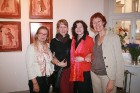 Tūrisma profesionāļi iepazīst Olgas Hļebņikovas galeriju - Gundega Zeltiņa, Linda Veinberga (mākslas zinātniece) Saila Aizpurva un Brigita Veinberga 12