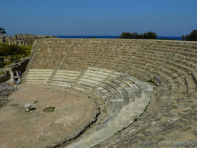Salamis amfiteātris. Romas impērijas laikā spēja uzņemt 15 000 skatītājus 34720