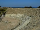 Salamis amfiteātris. Romas impērijas laikā spēja uzņemt 15 000 skatītājus 11