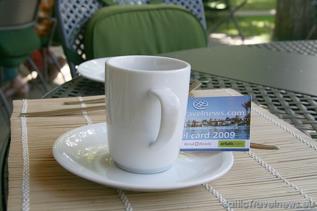 Uzrādot BalticTravelnews.com Travel Card 2009, laika posmā no 6.-12.06.2009 var baudīt tēju vai kafiju viesnīcas Villa Joma restorānā (bez maksas) 34992